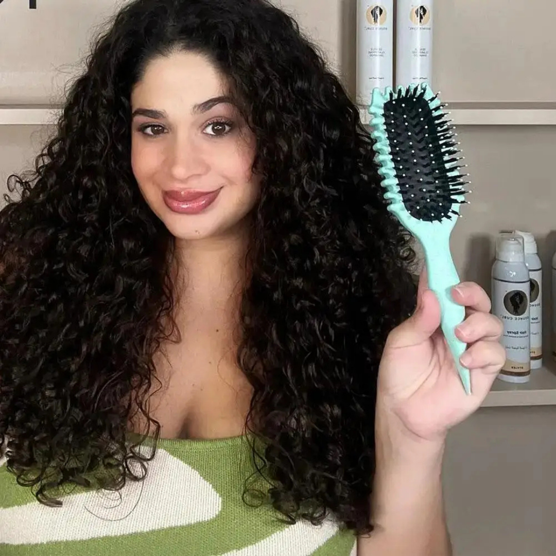 CurlyCare Pro - Lockenbürste
