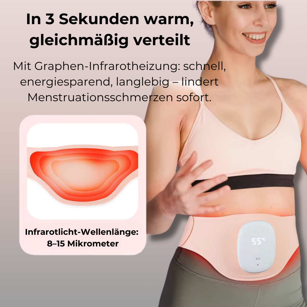 ComfyPad - Heizgürtel mit Massage
