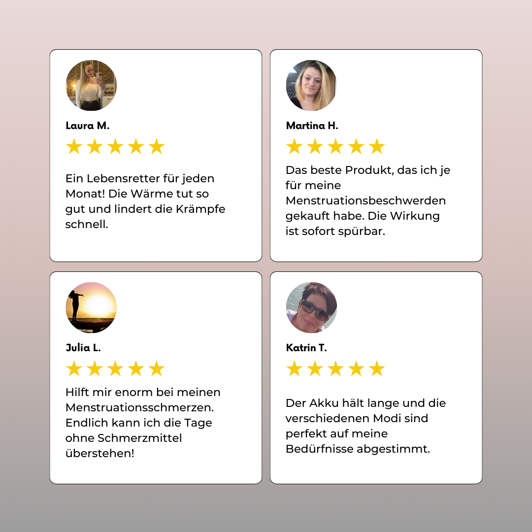 ComfyPad - Heizgürtel mit Massage