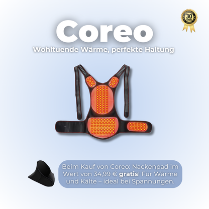 Coreo - Selbstheizende Rückenstütze