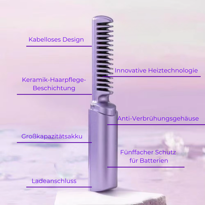 GlamWave - Haarglättekamm