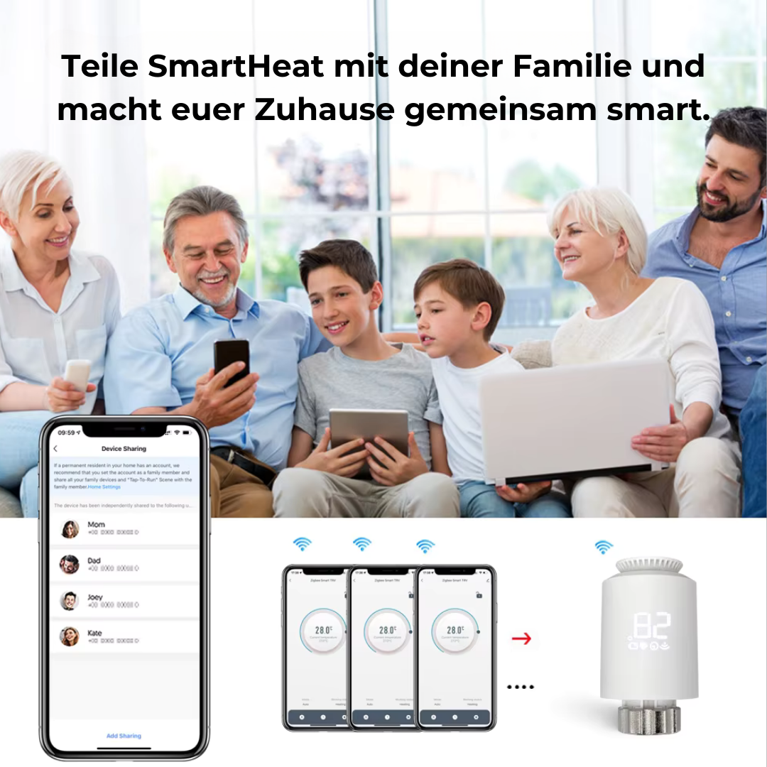 SmartHeat - Smartes Heizkörper-Thermostat